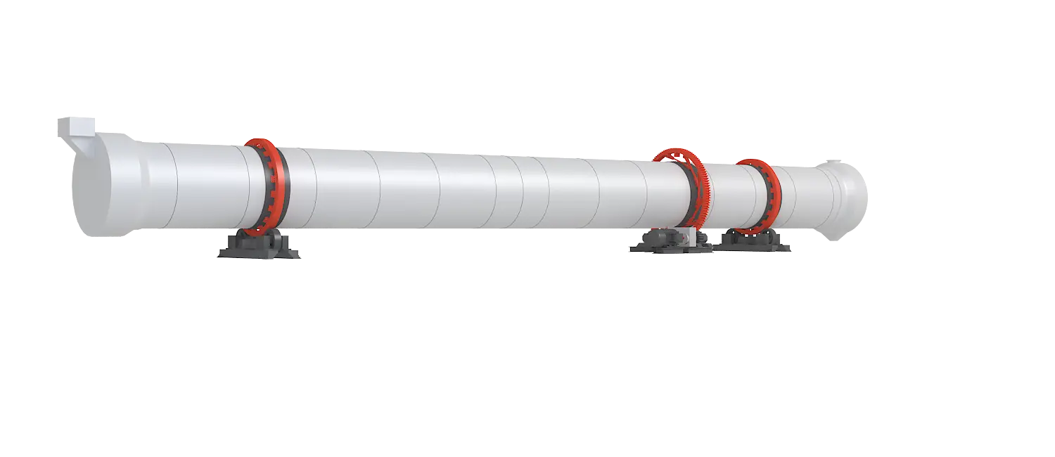 回转烘干机360度旋转图