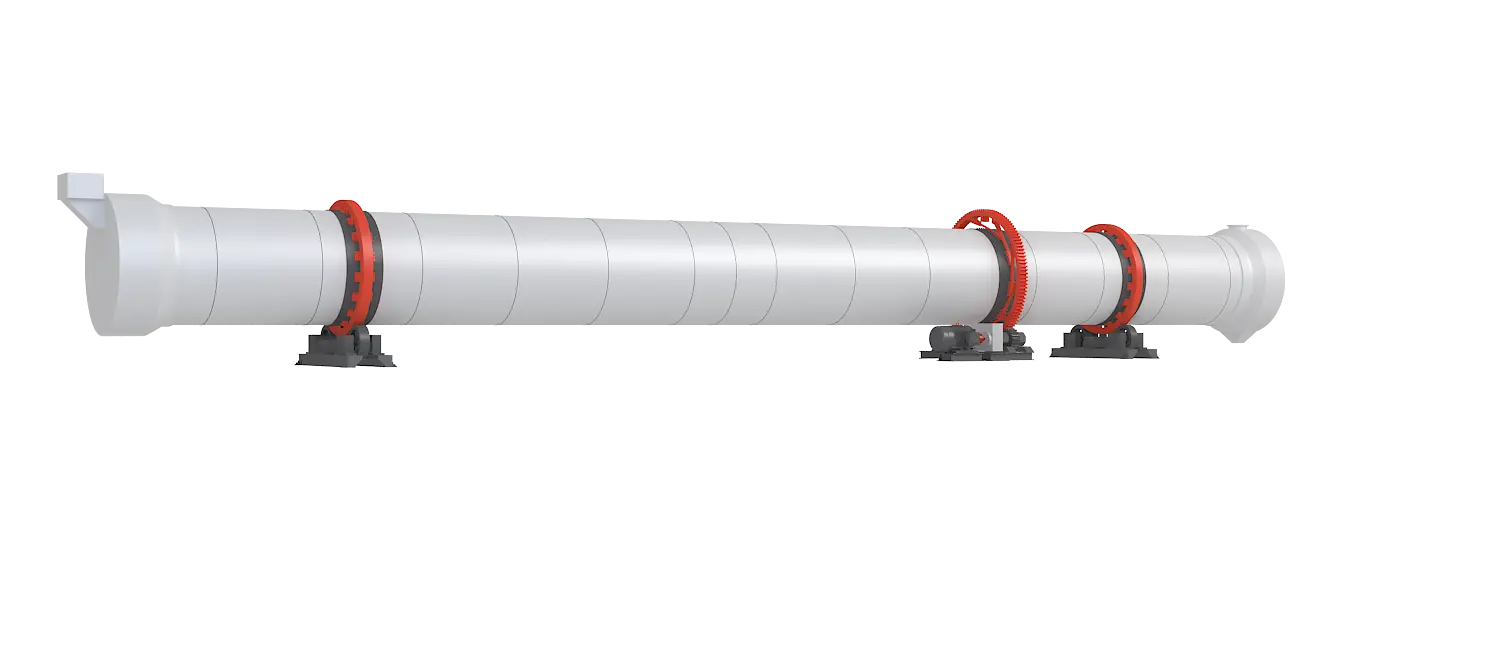 回转烘干机360度旋转图