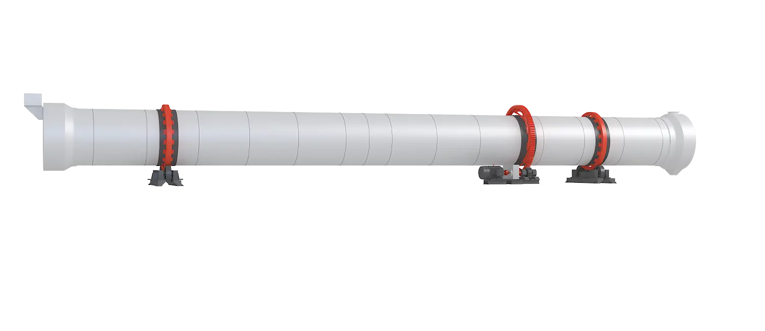 回转烘干机360度旋转图