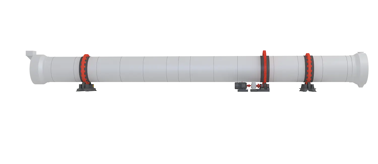 回转烘干机360度旋转图