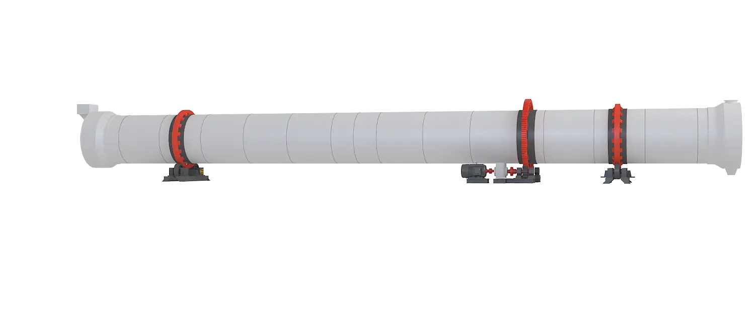 回转烘干机360度旋转图