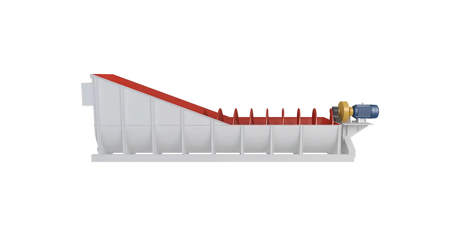 螺旋式洗砂机360度旋转图