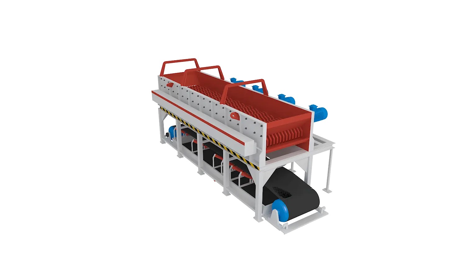 泥石分离机360度旋转图