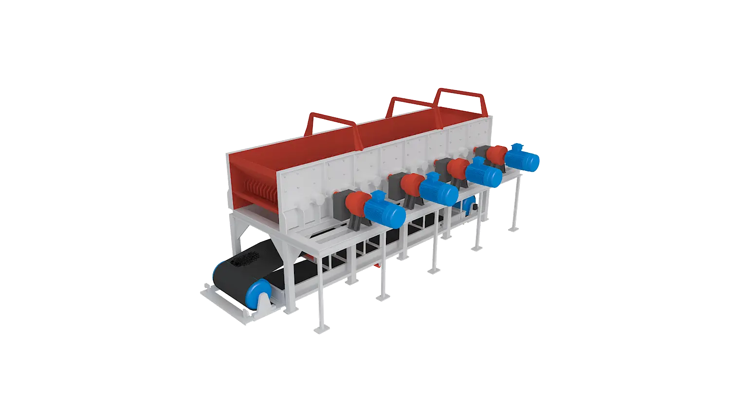 泥石分离机360度旋转图