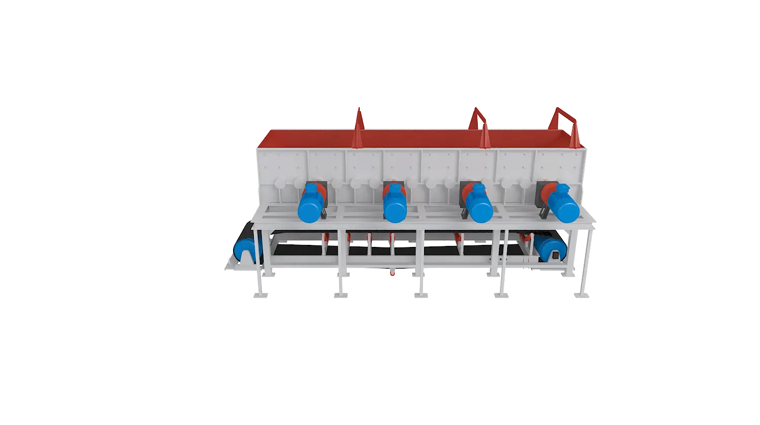泥石分离机360度旋转图