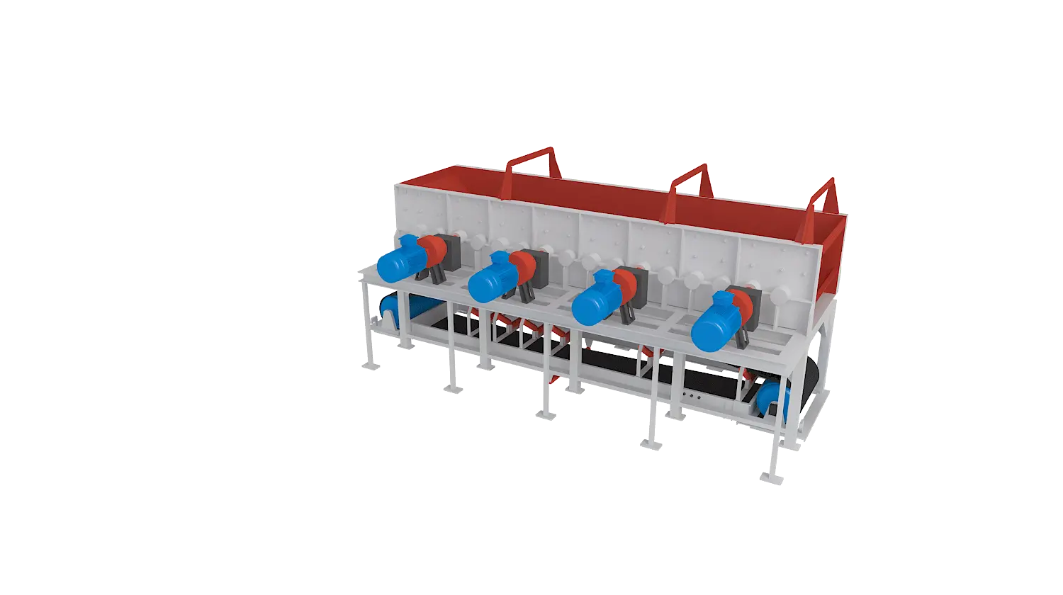 泥石分离机360度旋转图