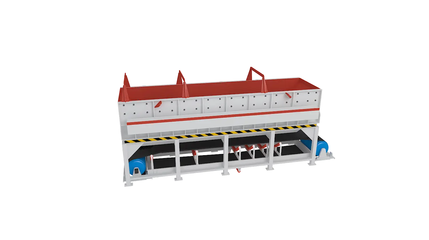 泥石分离机360度旋转图