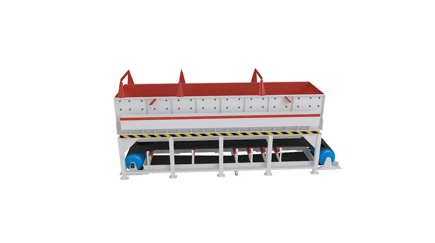 泥石分离机360度旋转图