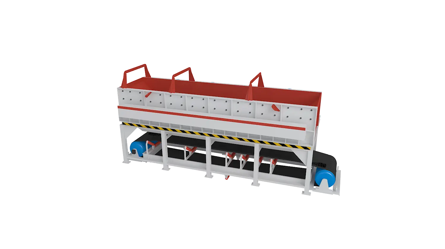 泥石分离机360度旋转图