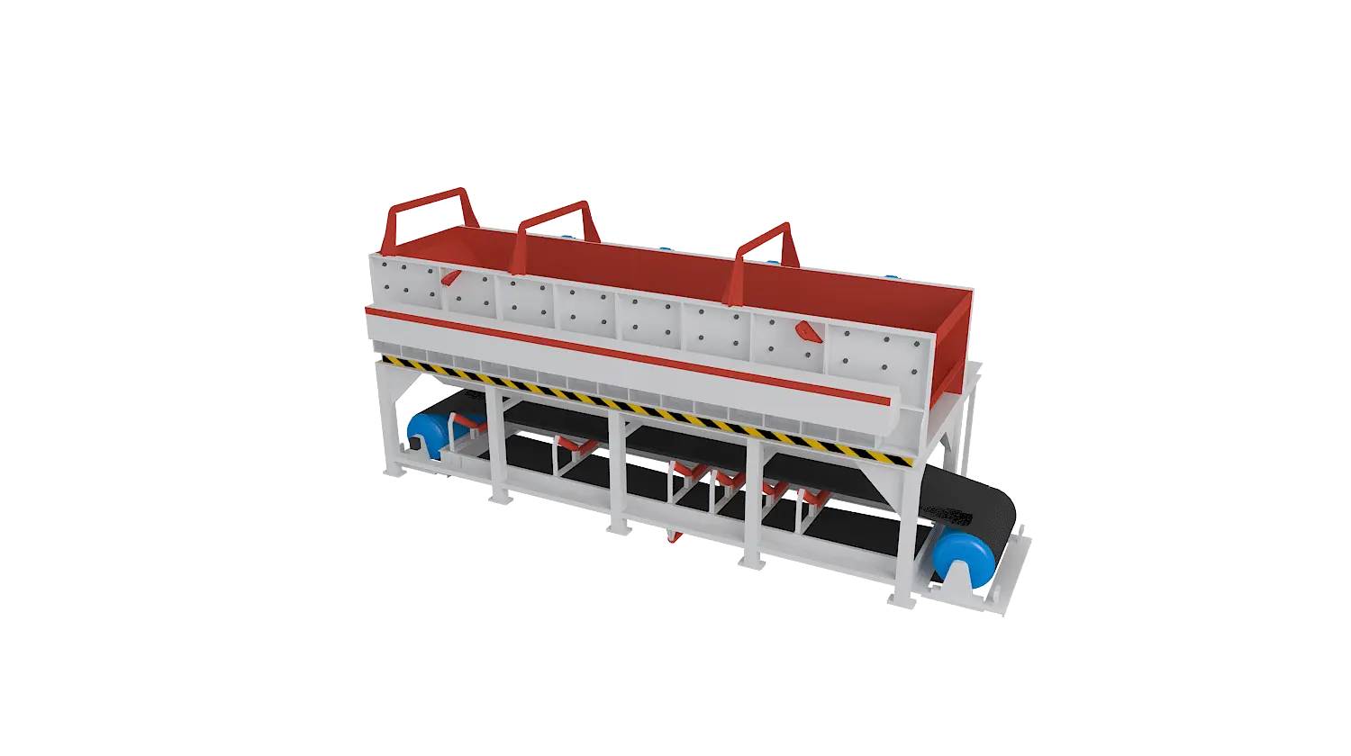 泥石分离机360度旋转图