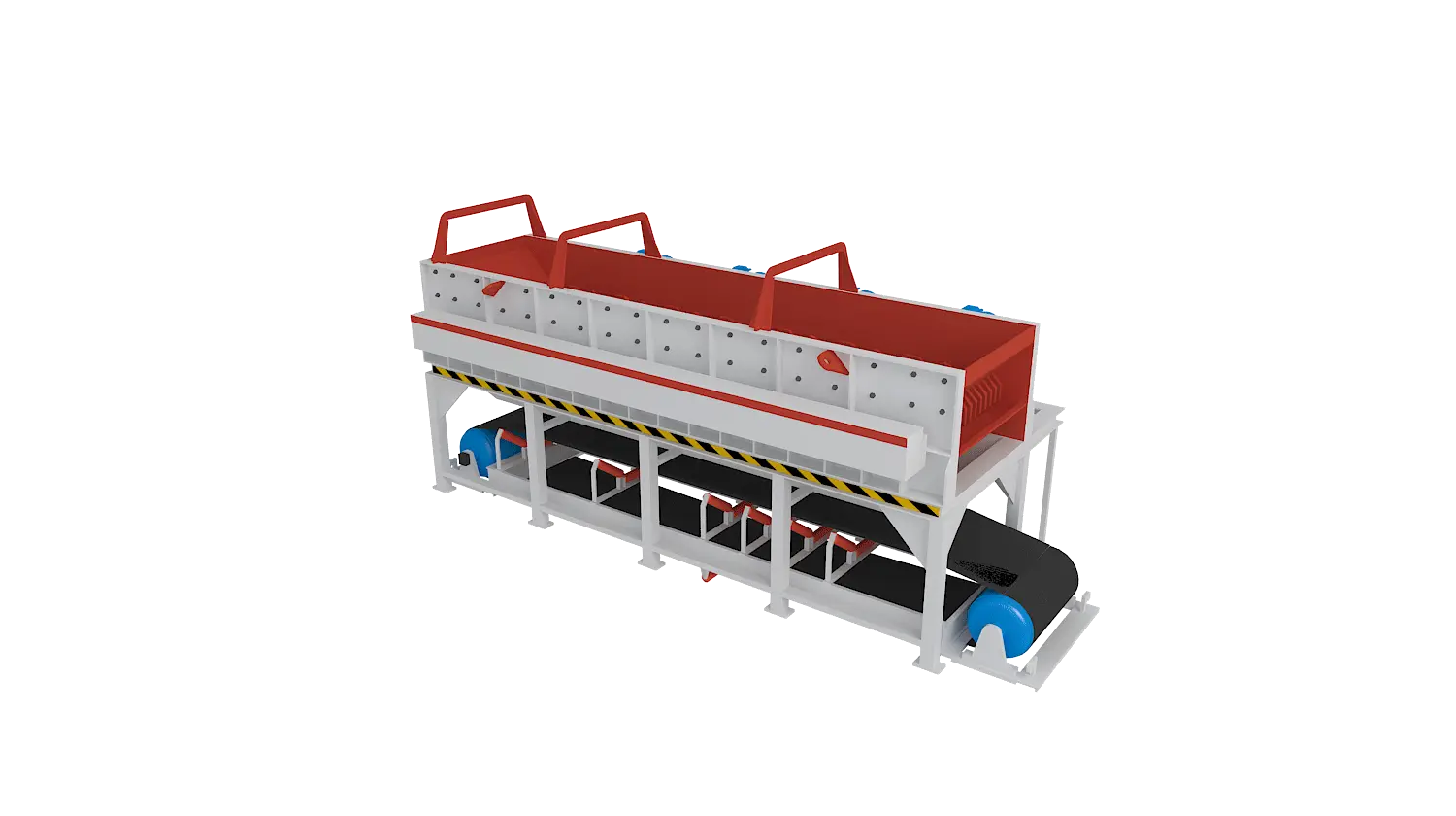 泥石分离机360度旋转图