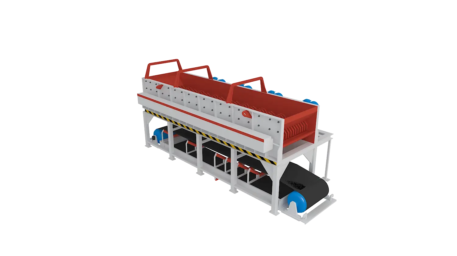 泥石分离机360度旋转图