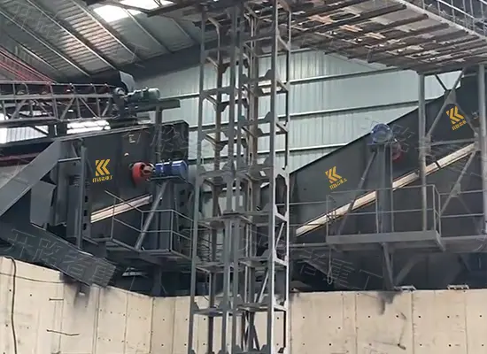 湖南省常德市时产350吨石灰石生产线
