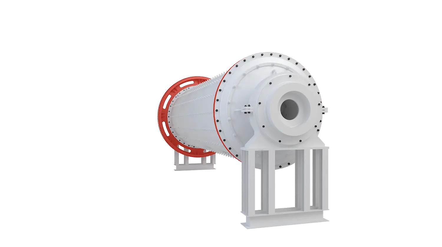 球磨机360度旋转图