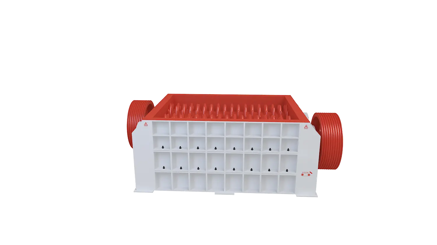 双齿辊破碎机360度旋转图