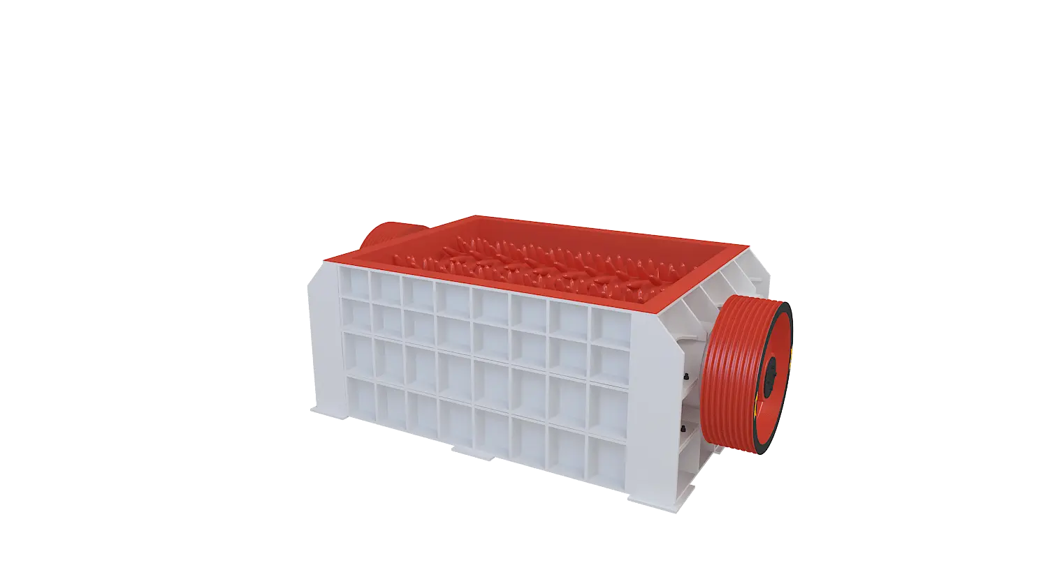 双齿辊破碎机360度旋转图