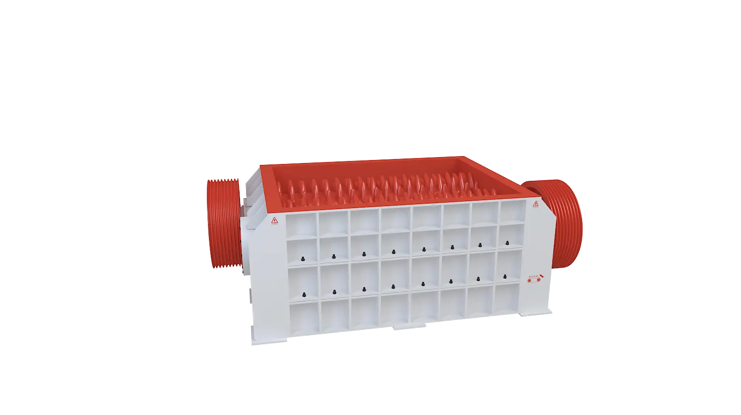 双齿辊破碎机360度旋转图