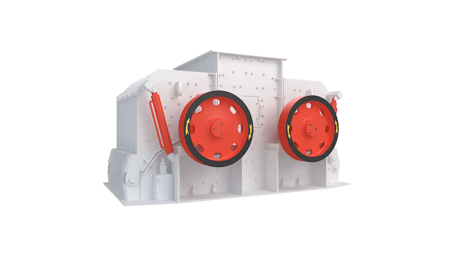 KLZ-SZJ系列双转子制砂机360度旋转图