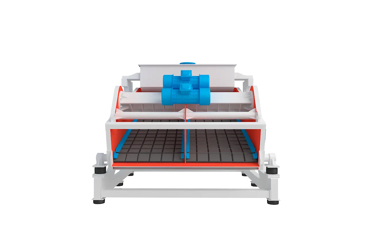 FZS高频电磁复振筛360度旋转图