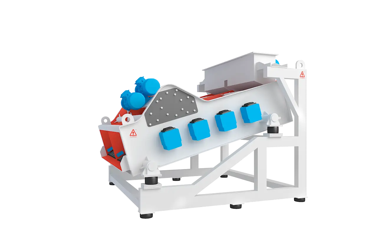 FZS高频电磁复振筛360度旋转图