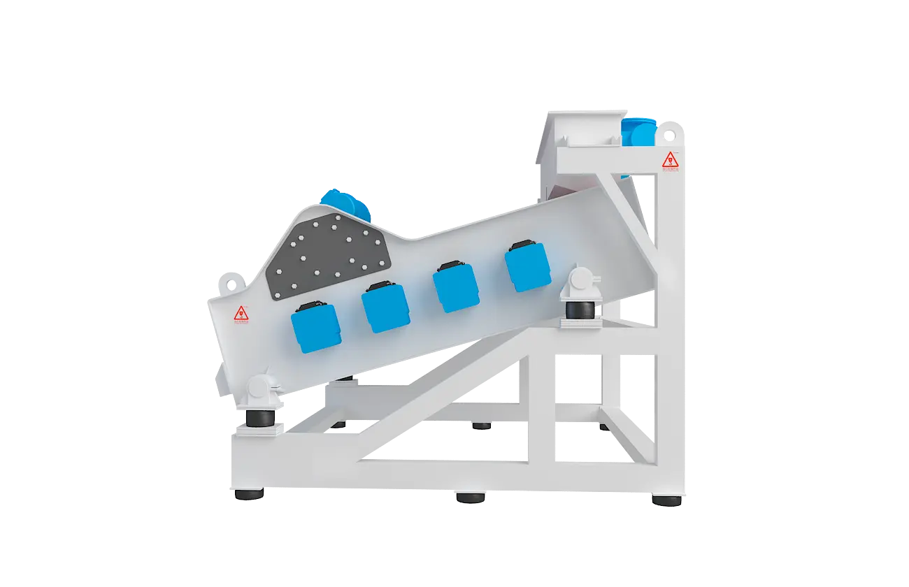 FZS高频电磁复振筛360度旋转图