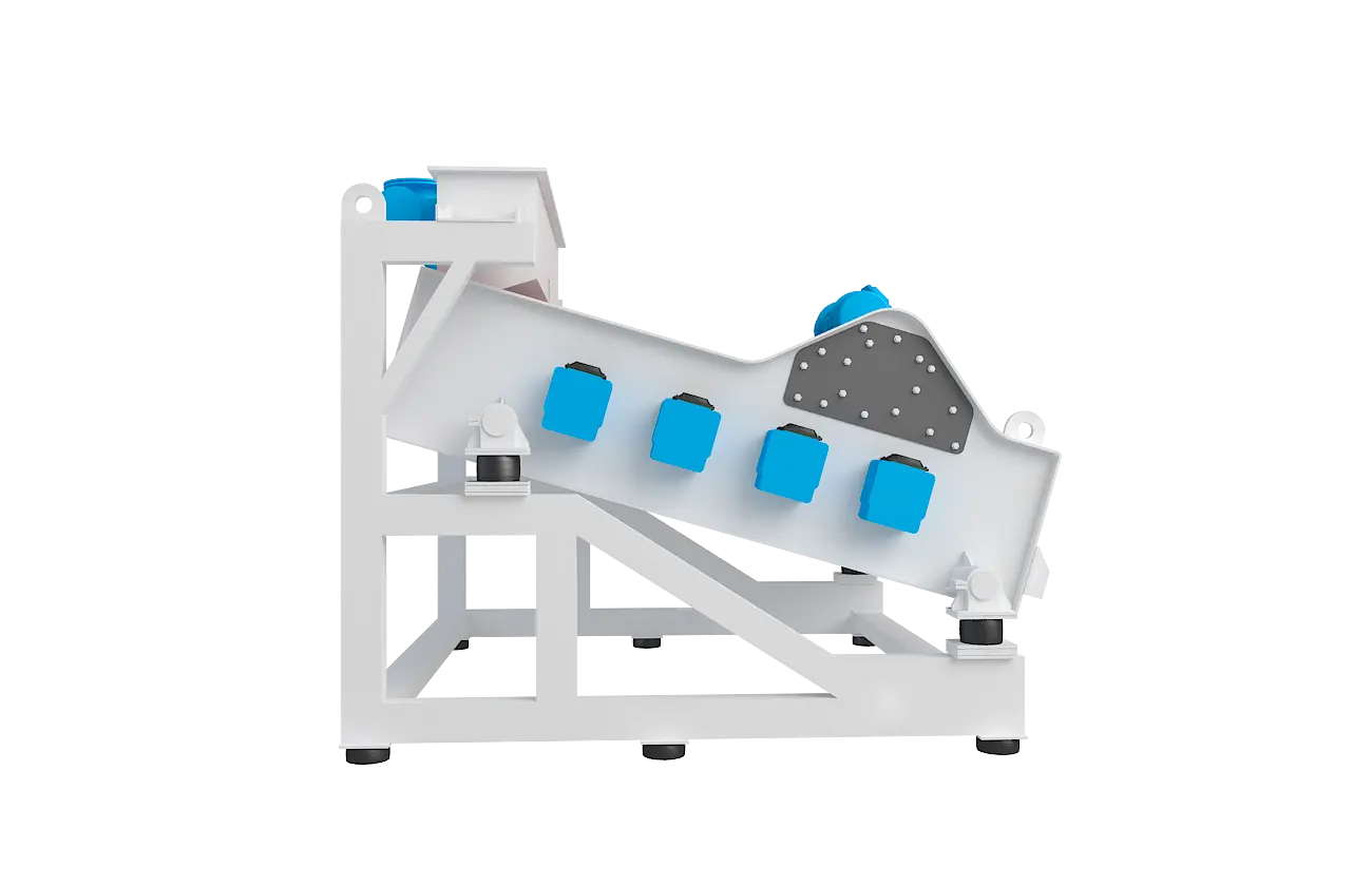 FZS高频电磁复振筛360度旋转图