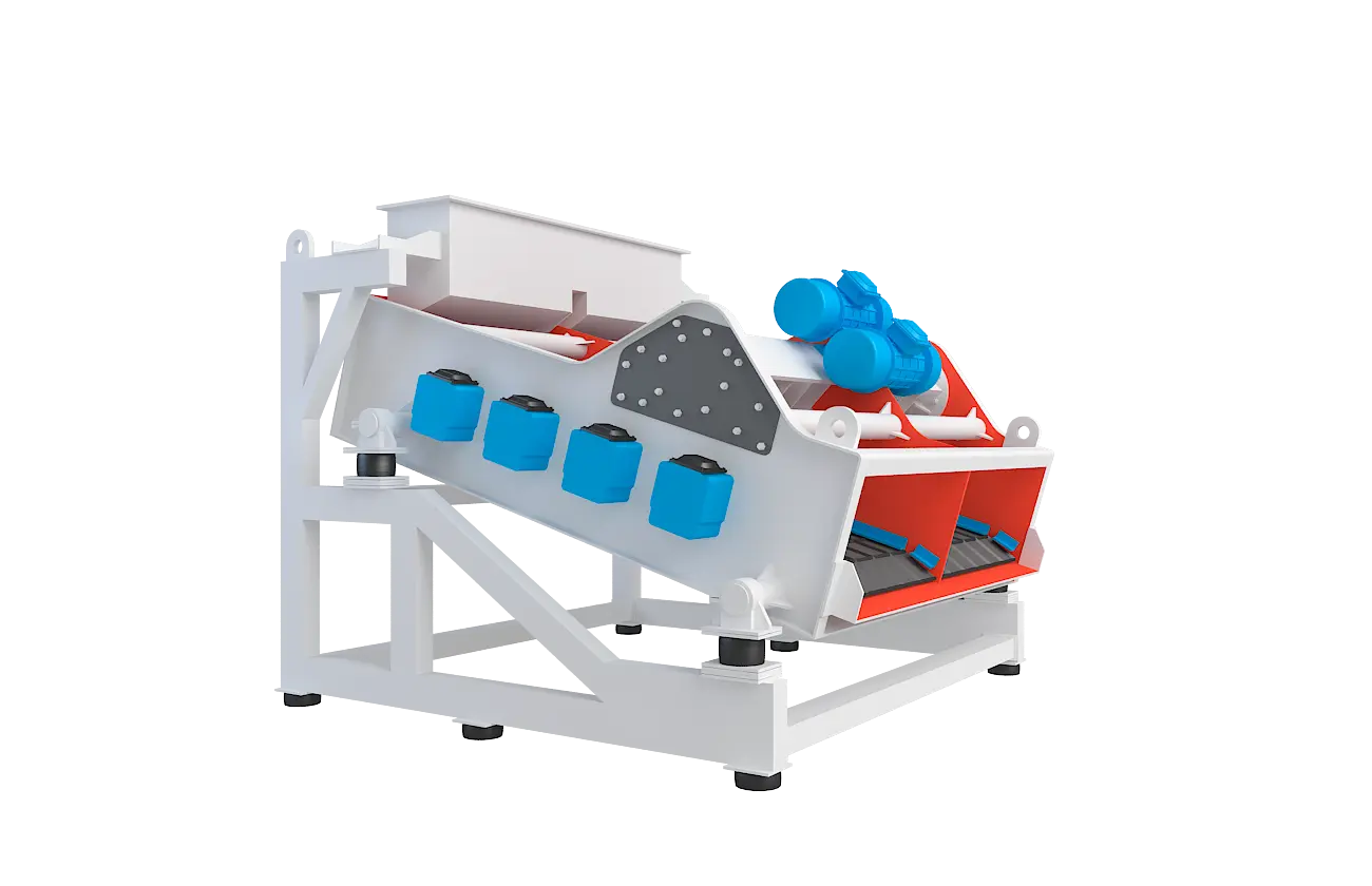 FZS高频电磁复振筛360度旋转图