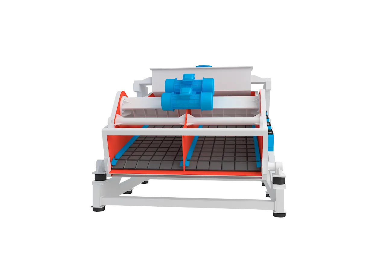 FZS高频电磁复振筛360度旋转图