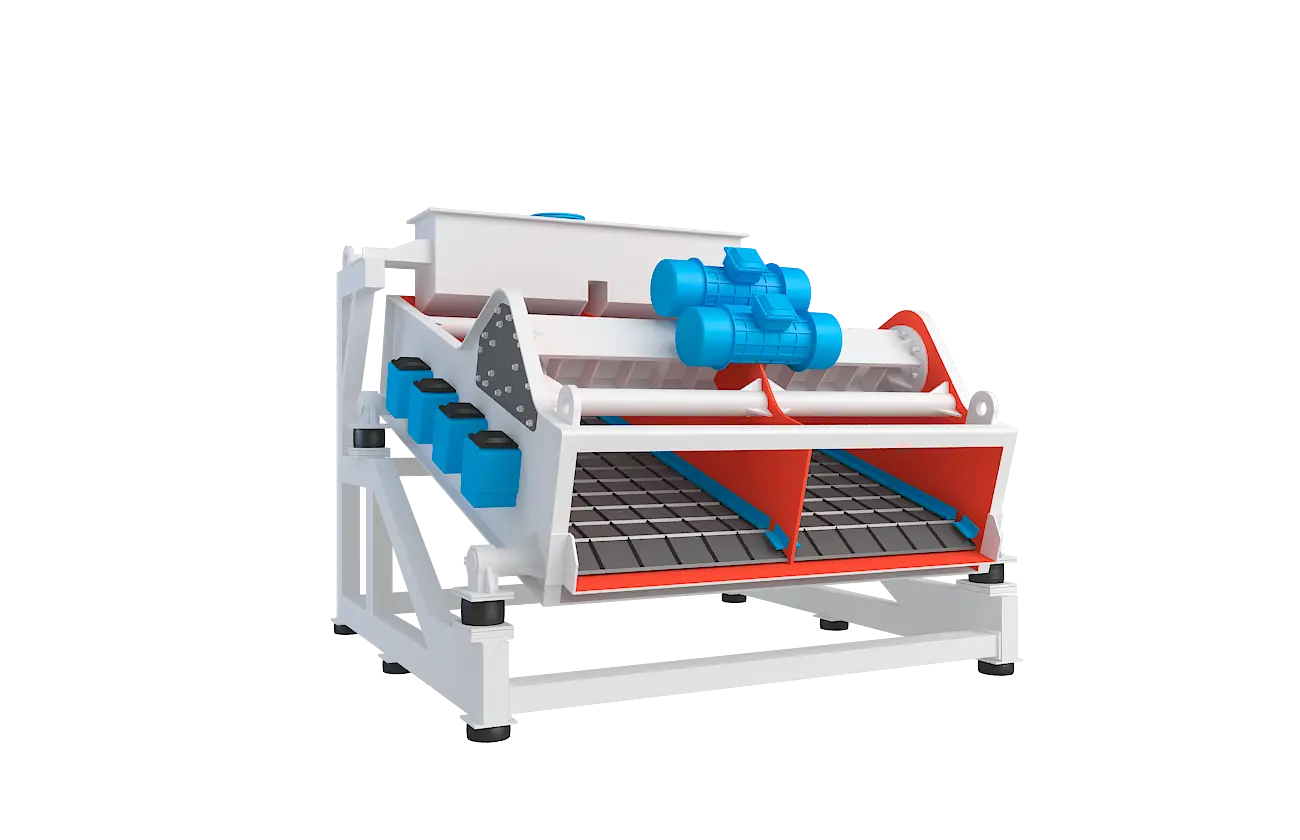 FZS高频电磁复振筛360度旋转图