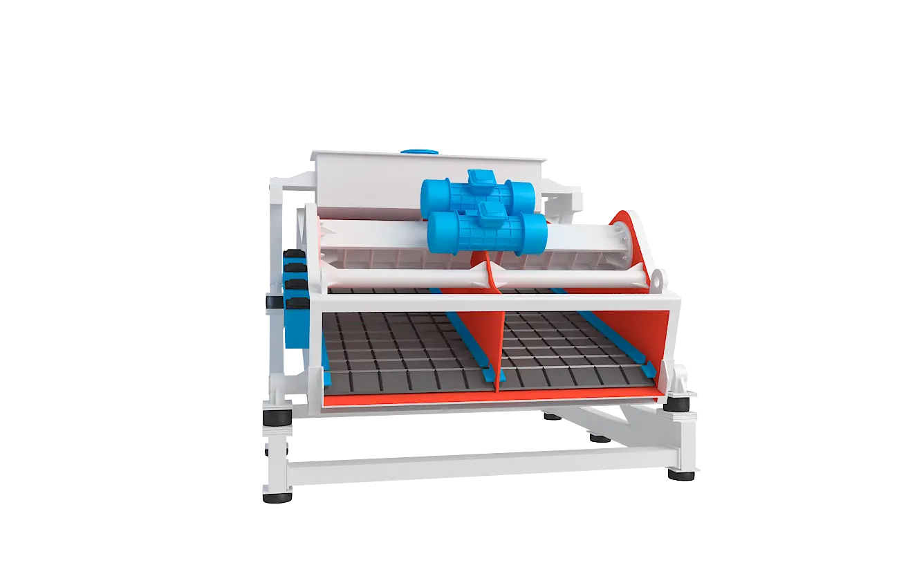 FZS高频电磁复振筛360度旋转图