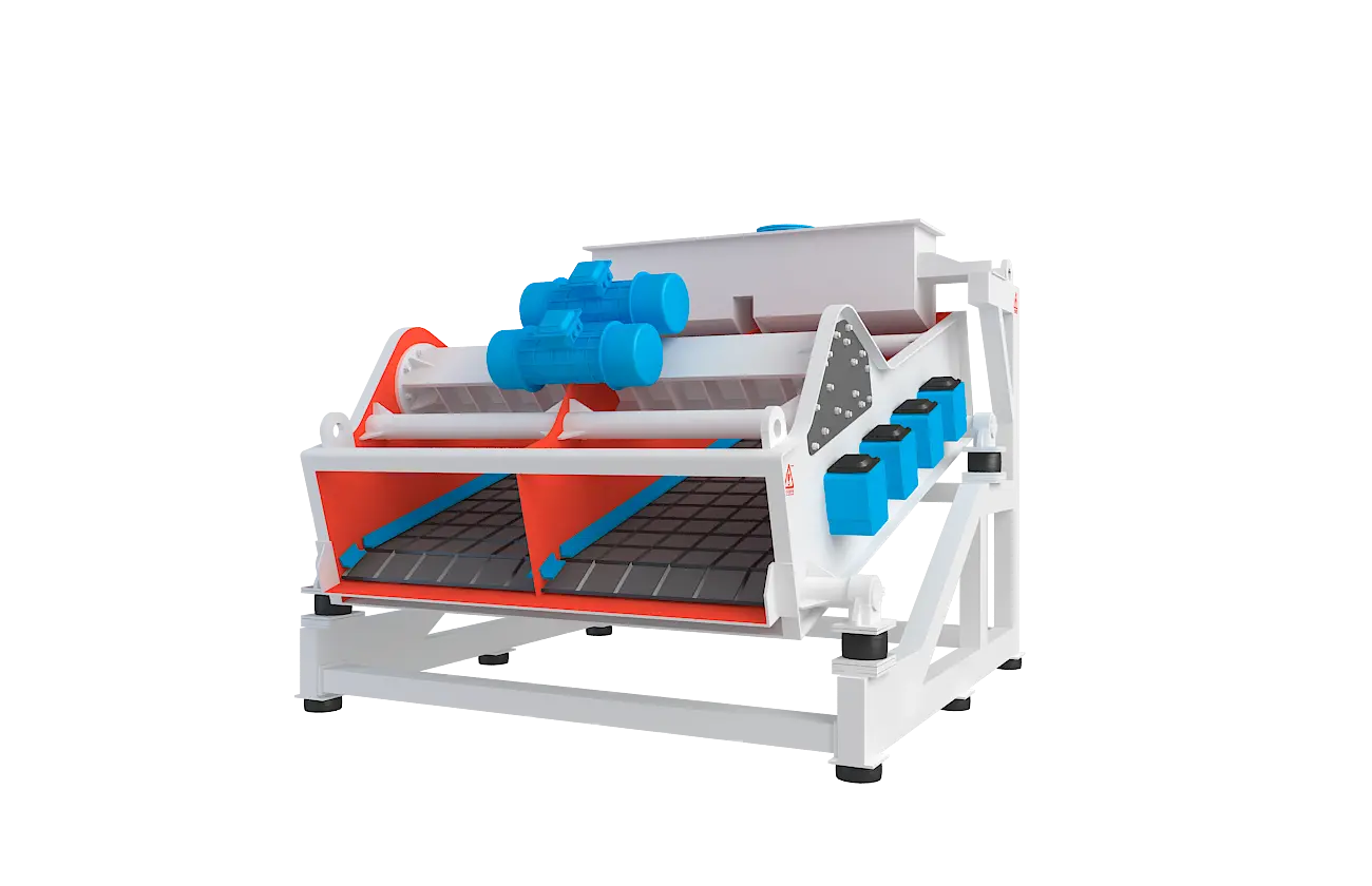 FZS高频电磁复振筛360度旋转图