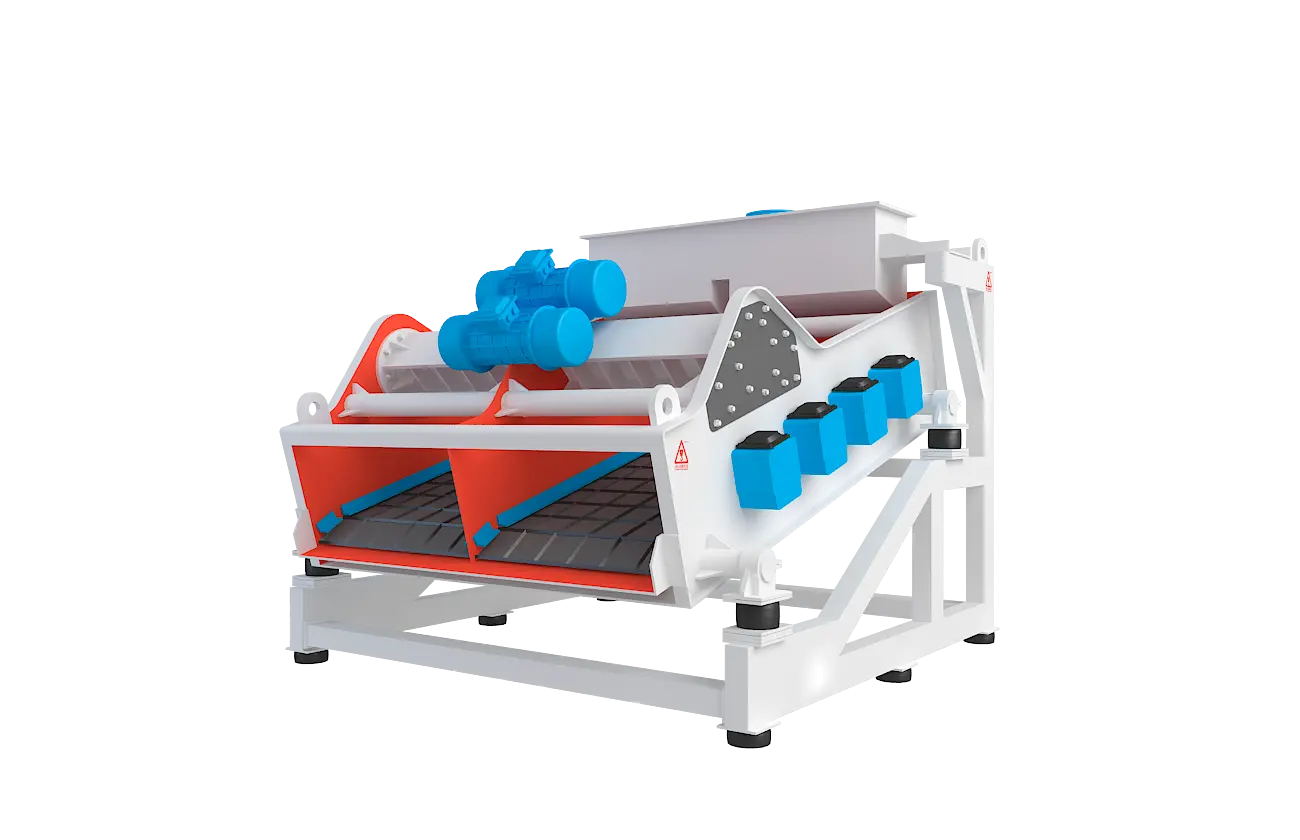 FZS高频电磁复振筛360度旋转图