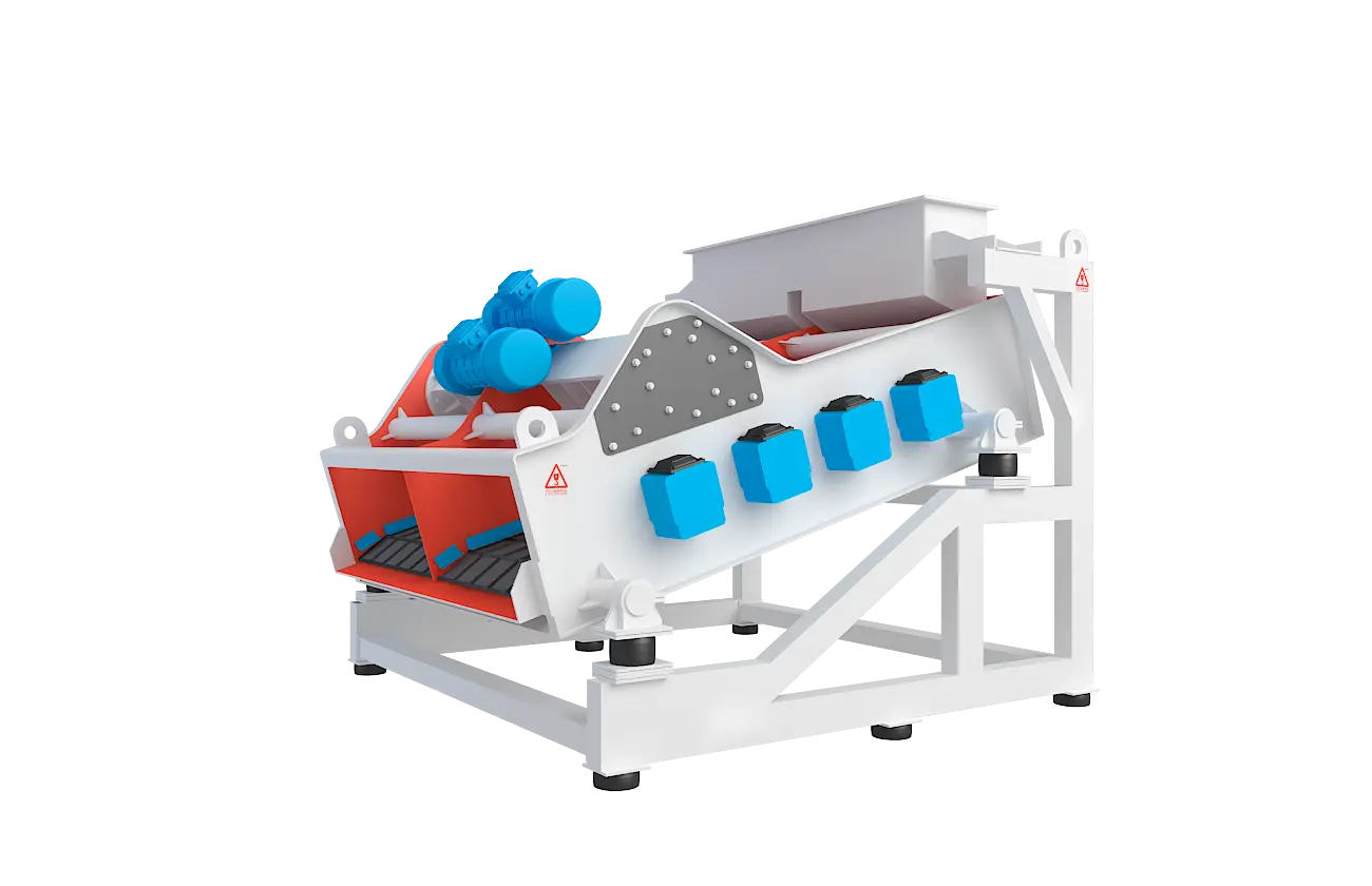 FZS高频电磁复振筛360度旋转图