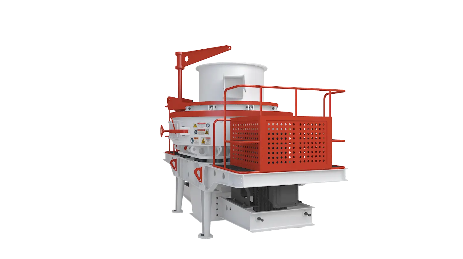 VSI系列立轴冲击式破碎机360度旋转图
