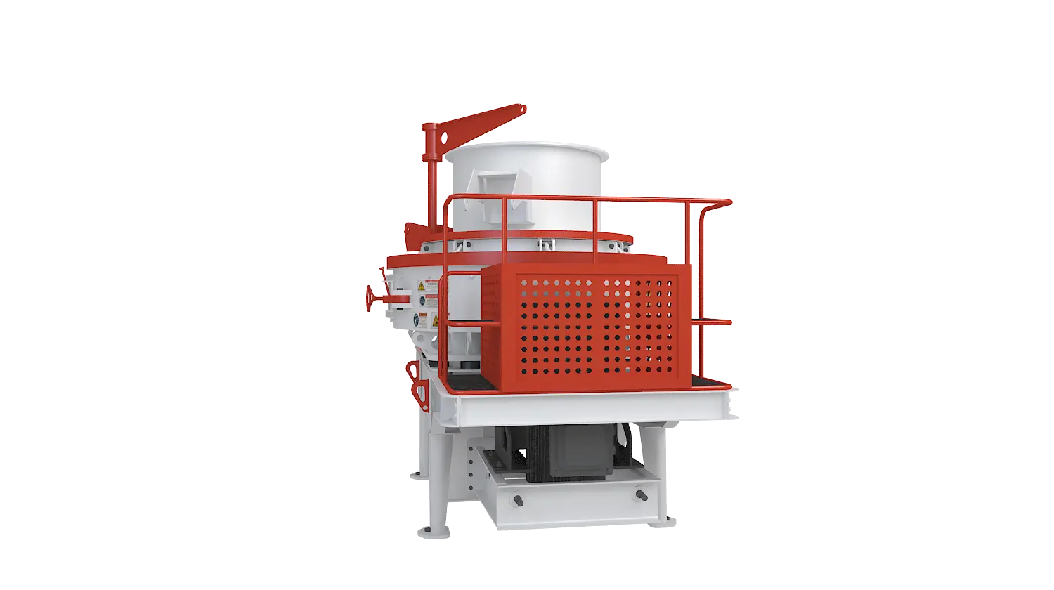 VSI系列立轴冲击式破碎机360度旋转图