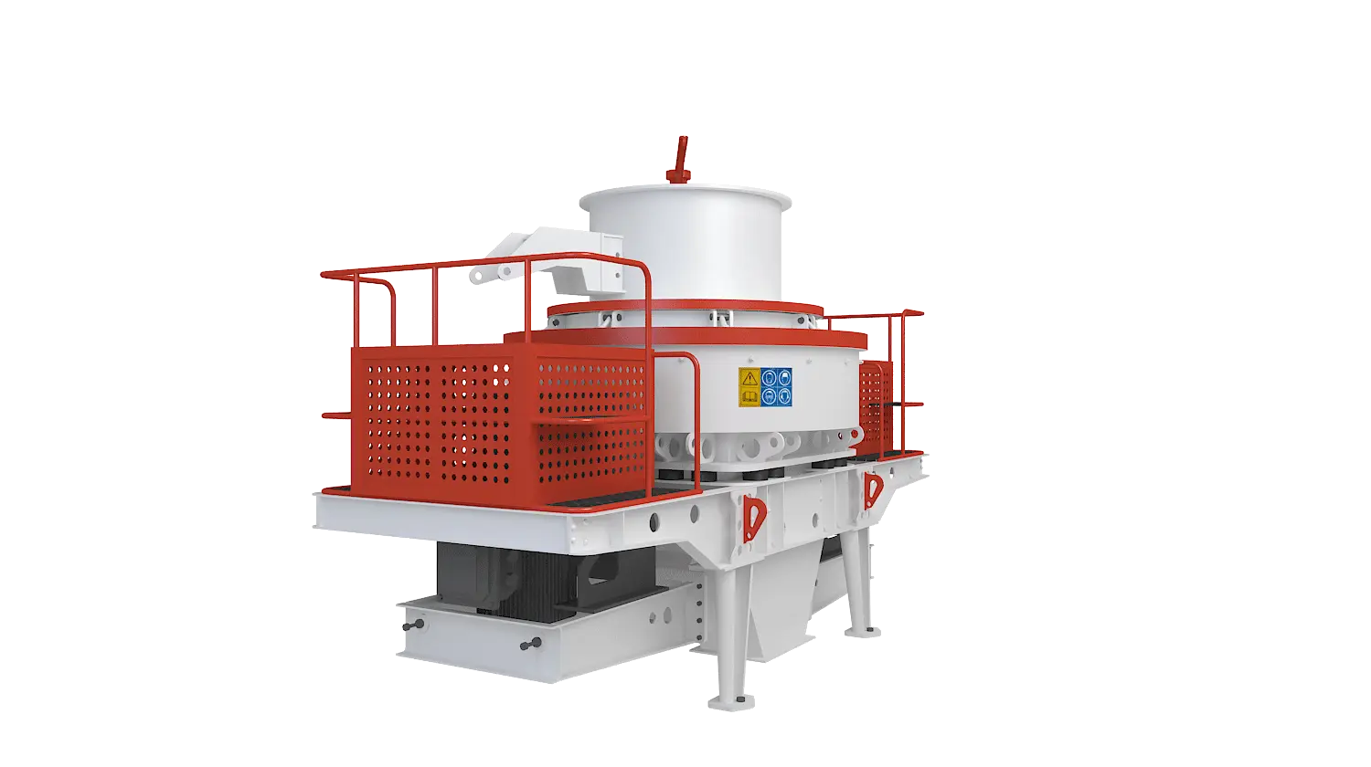 VSI系列立轴冲击式破碎机360度旋转图