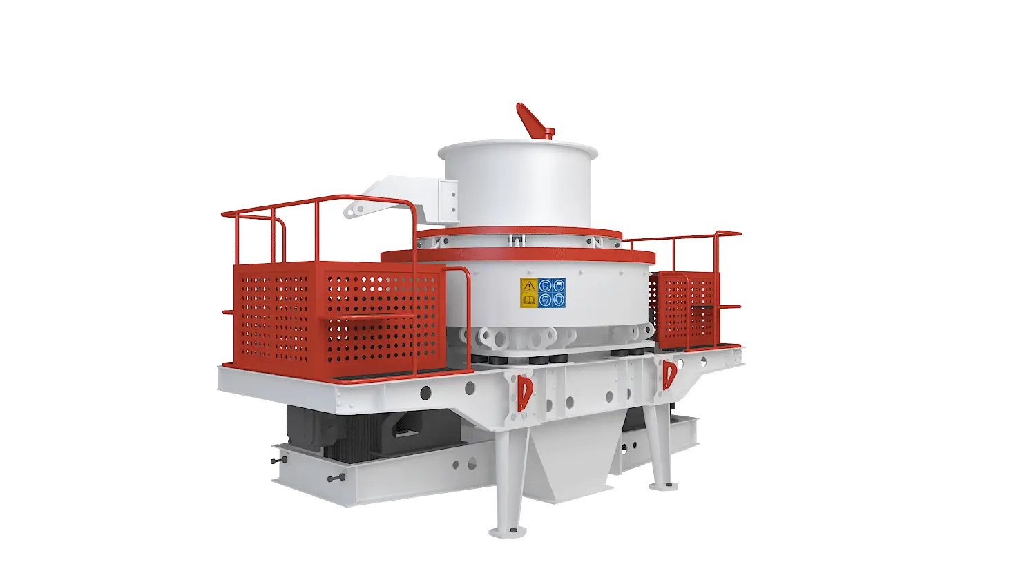 VSI系列立轴冲击式破碎机360度旋转图