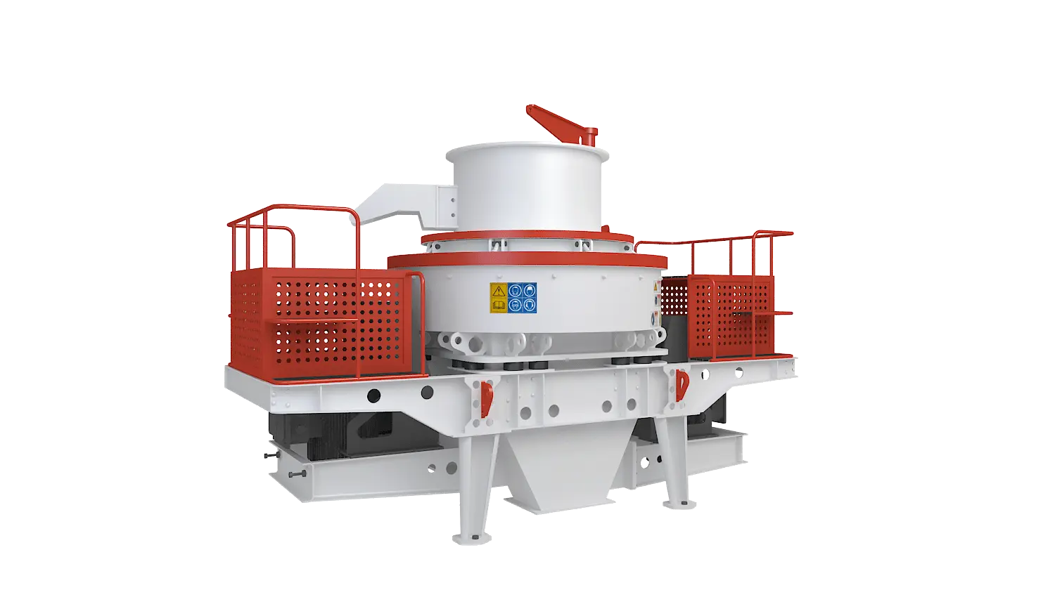 VSI系列立轴冲击式破碎机360度旋转图