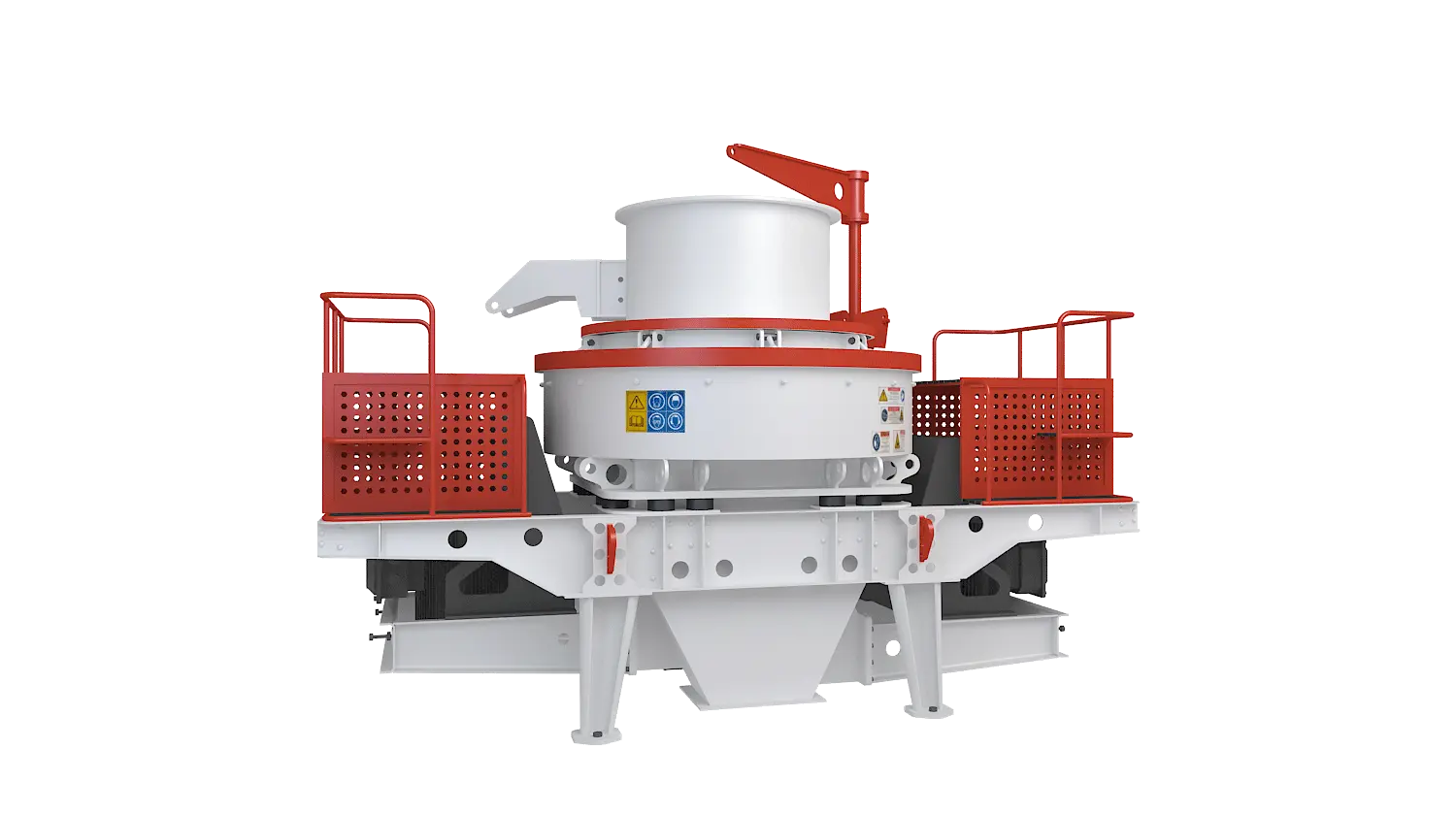 VSI系列立轴冲击式破碎机360度旋转图