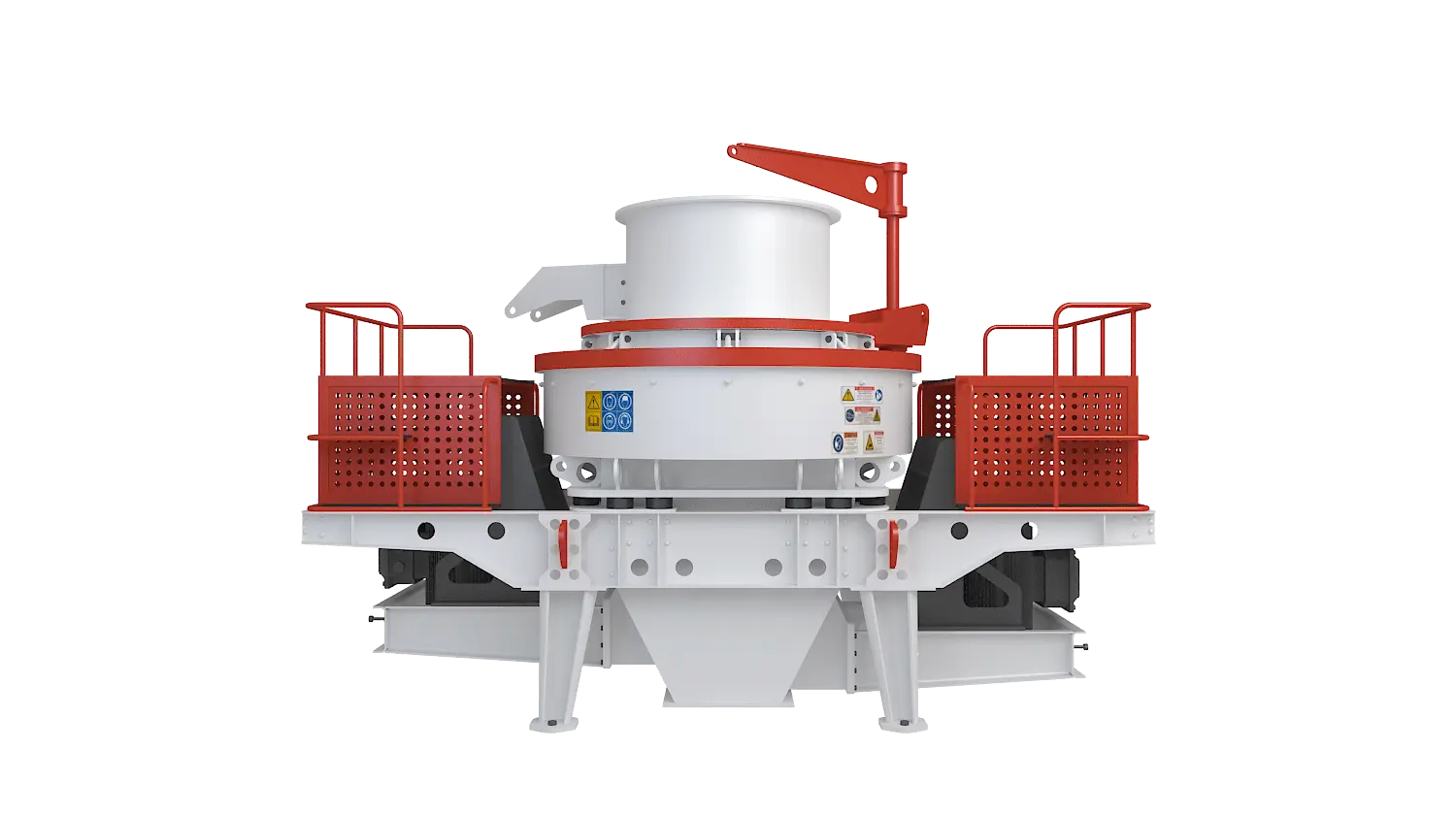 VSI系列立轴冲击式破碎机360度旋转图