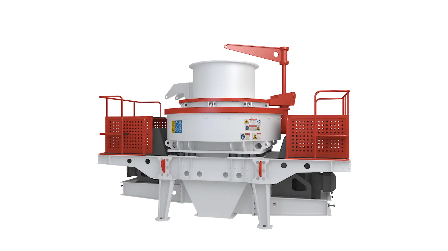 VSI系列立轴冲击式破碎机360度旋转图