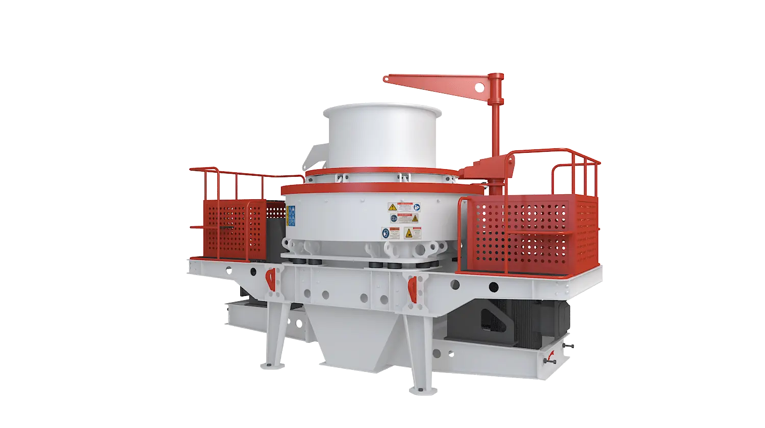 VSI系列立轴冲击式破碎机360度旋转图