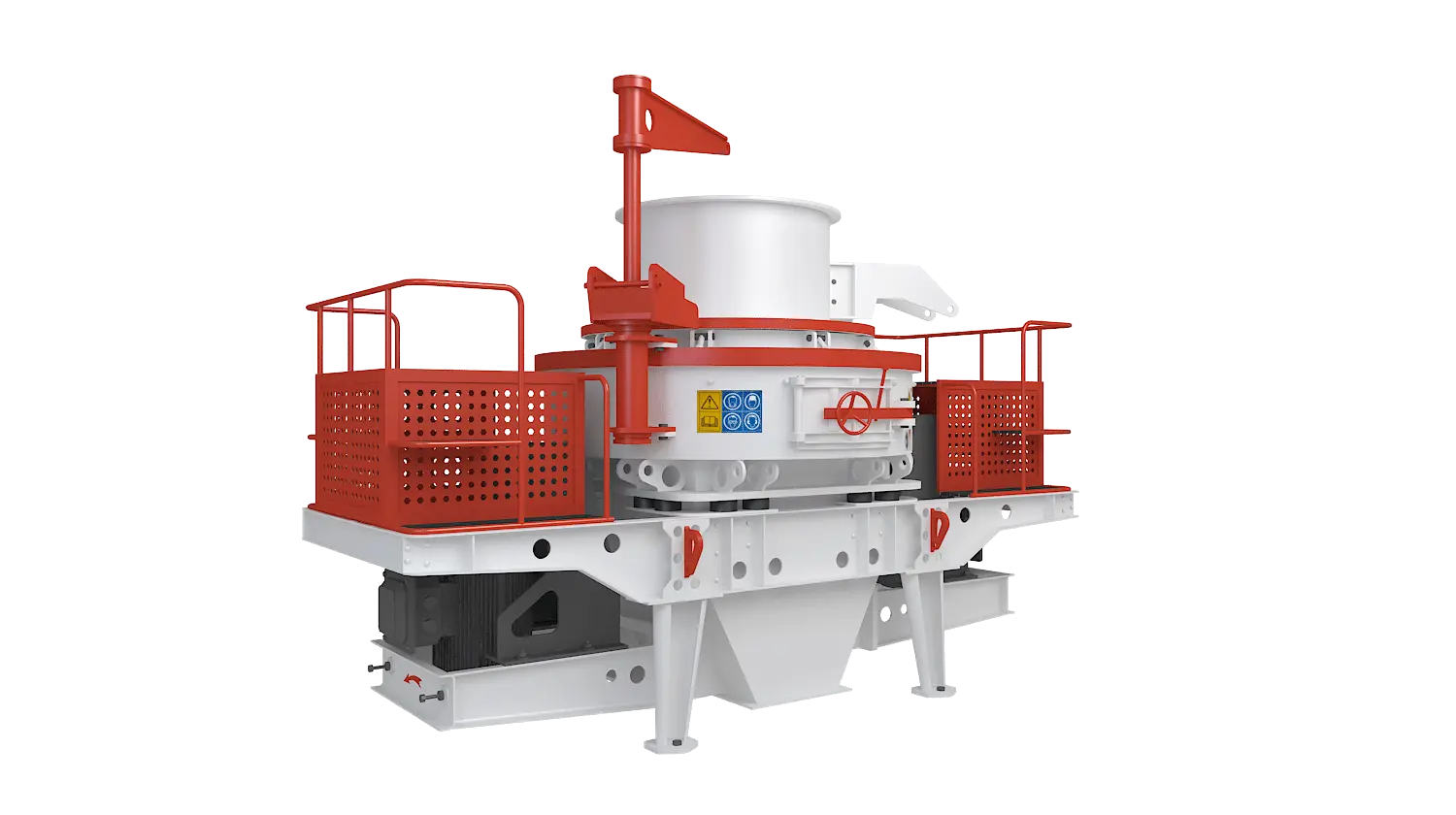 VSI系列立轴冲击式破碎机360度旋转图