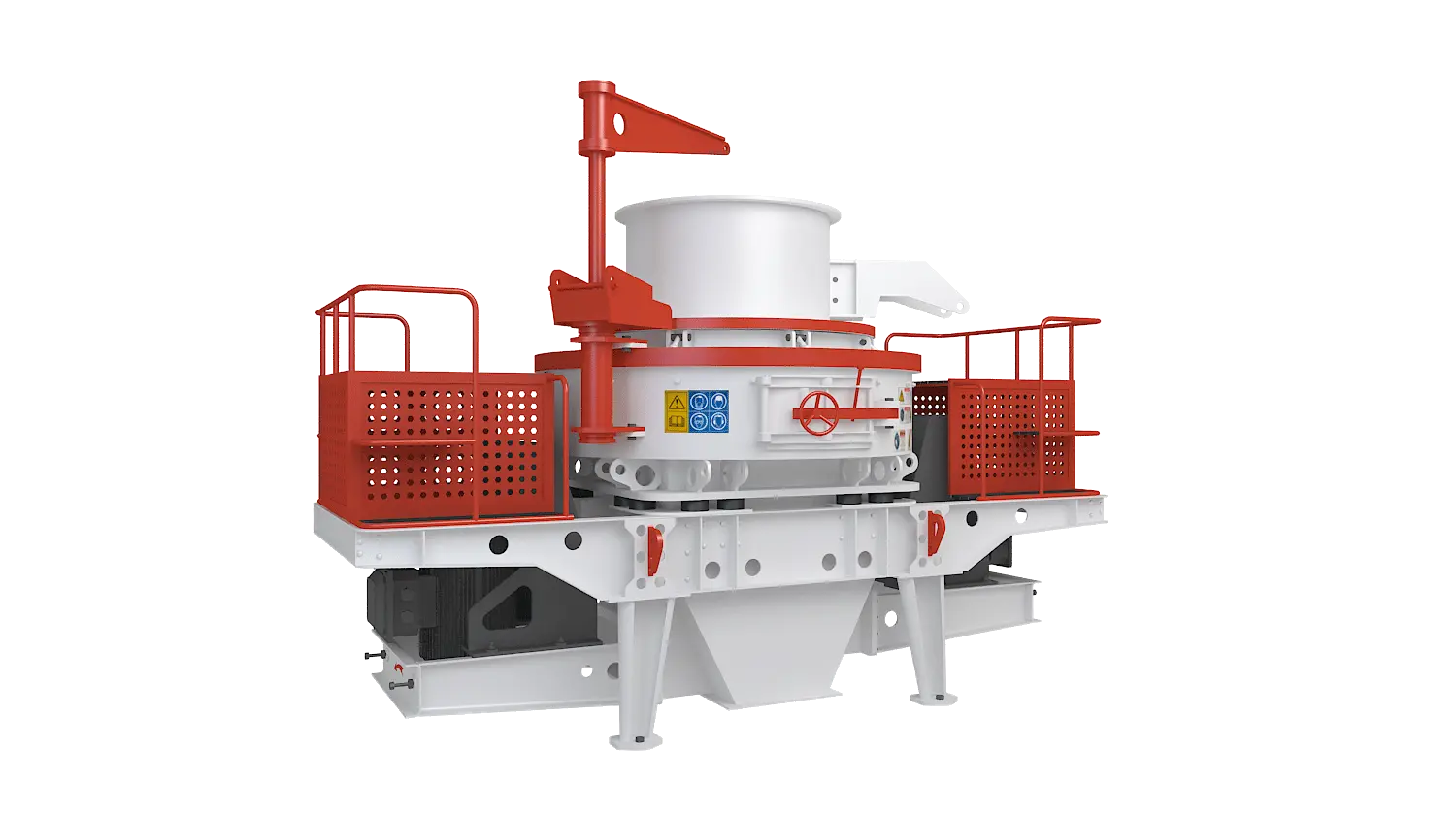 VSI系列立轴冲击式破碎机360度旋转图