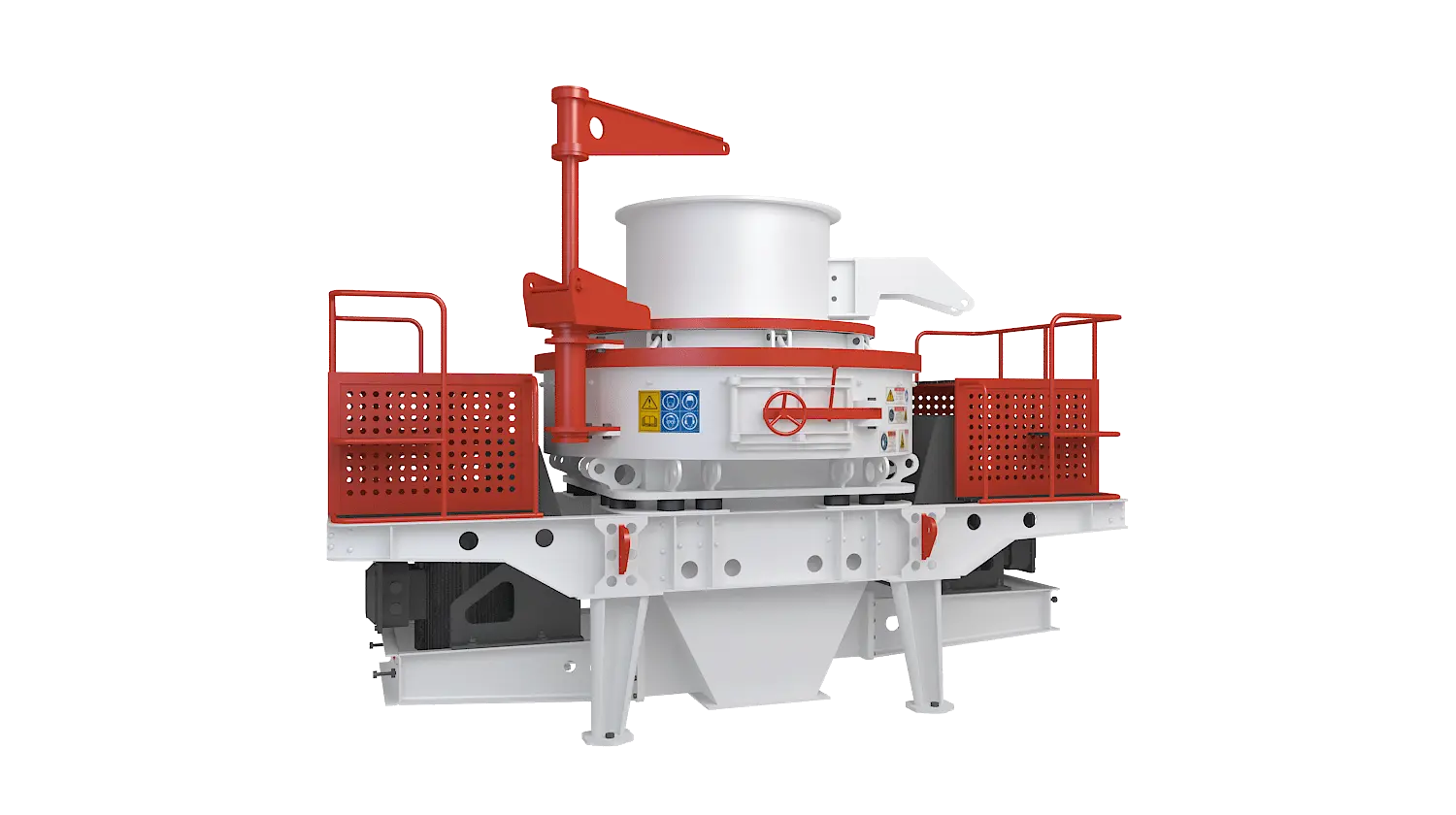 VSI系列立轴冲击式破碎机360度旋转图