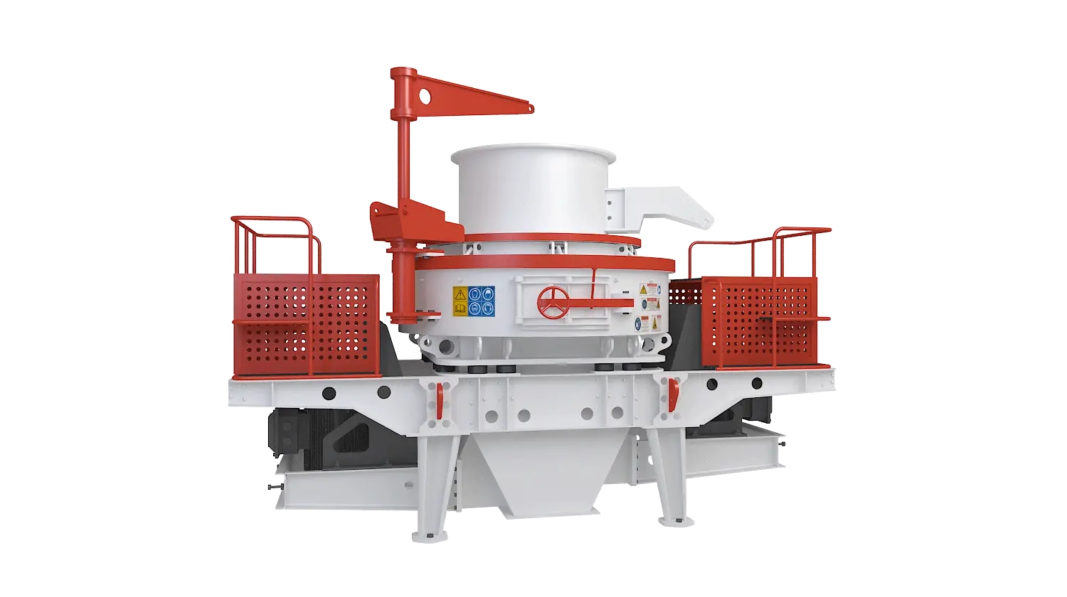 VSI系列立轴冲击式破碎机360度旋转图