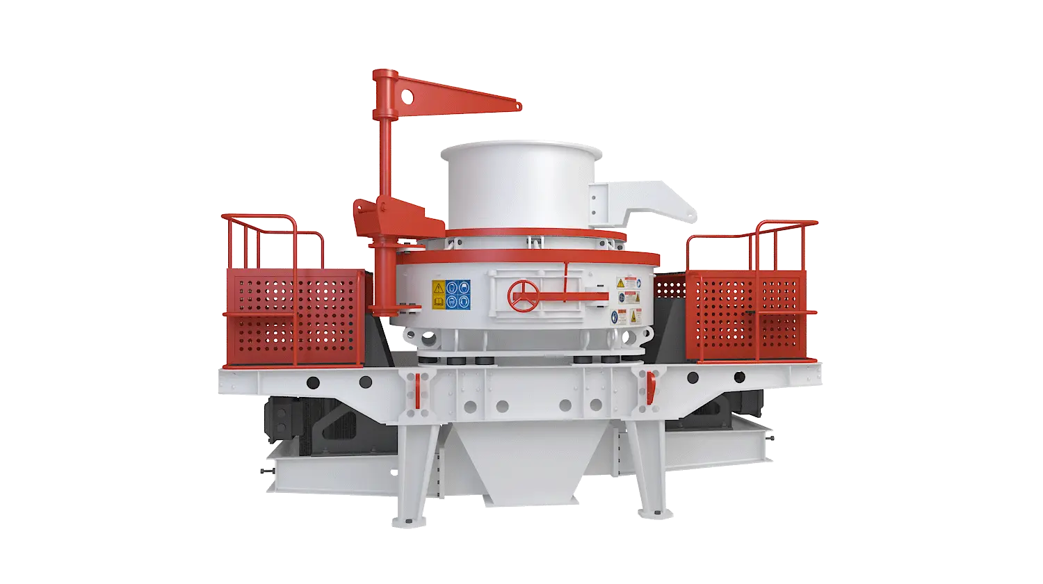 VSI系列立轴冲击式破碎机360度旋转图