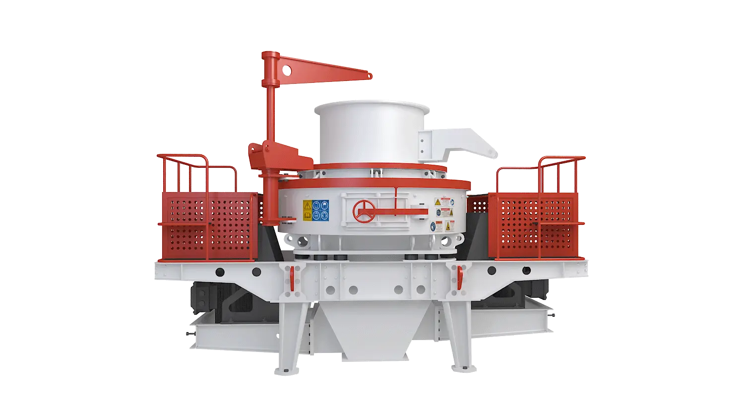 VSI系列立轴冲击式破碎机360度旋转图