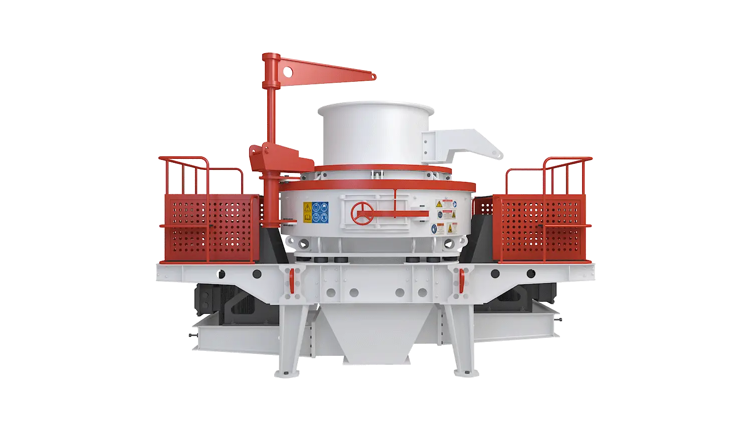 VSI系列立轴冲击式破碎机360度旋转图