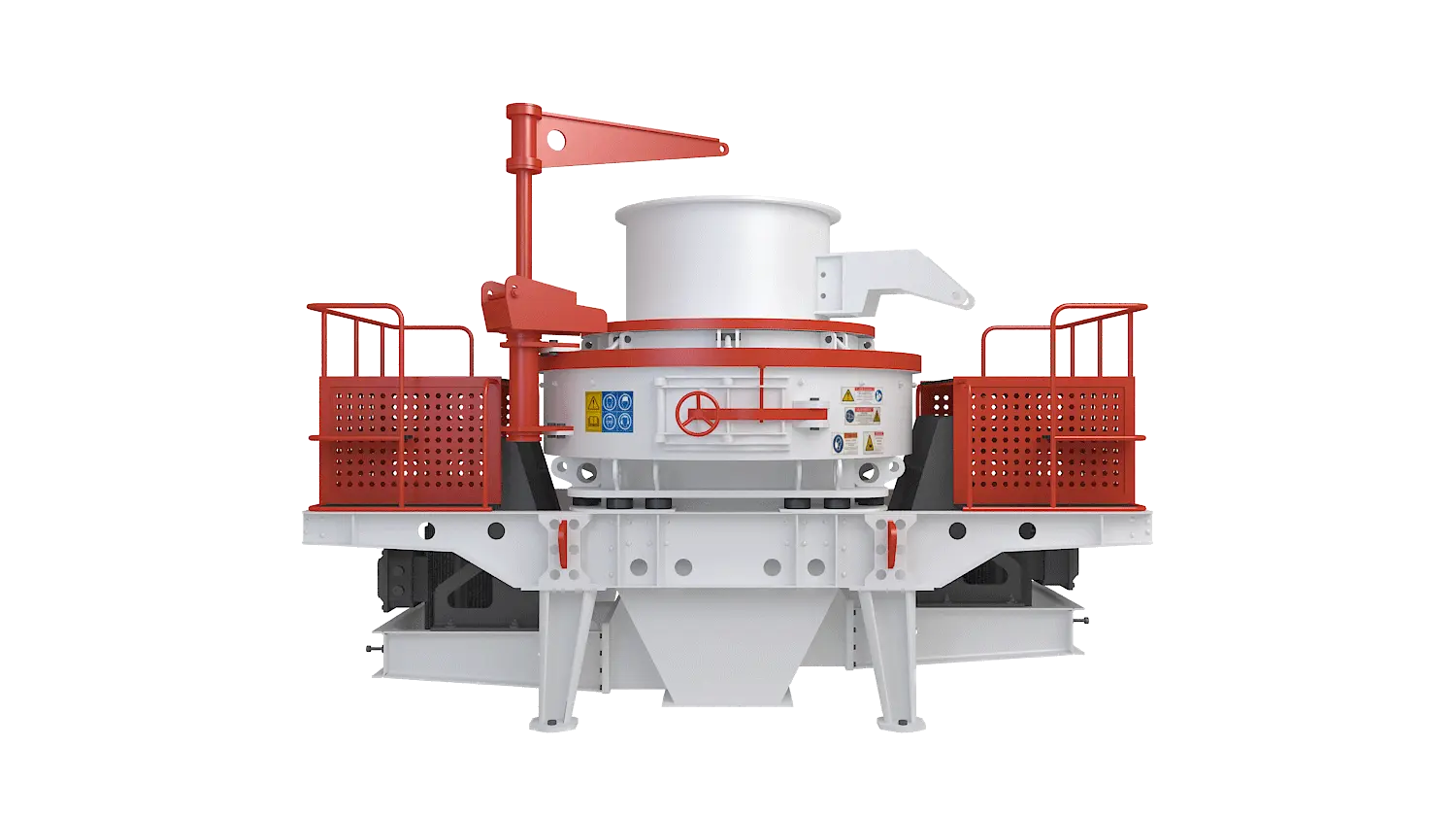 VSI系列立轴冲击式破碎机360度旋转图